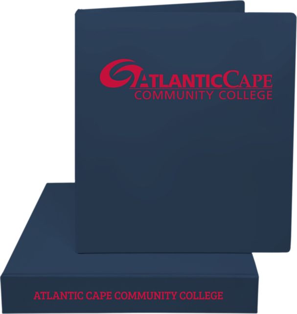 Atlantic Cape Community College 1.5'' Vinyl Binder