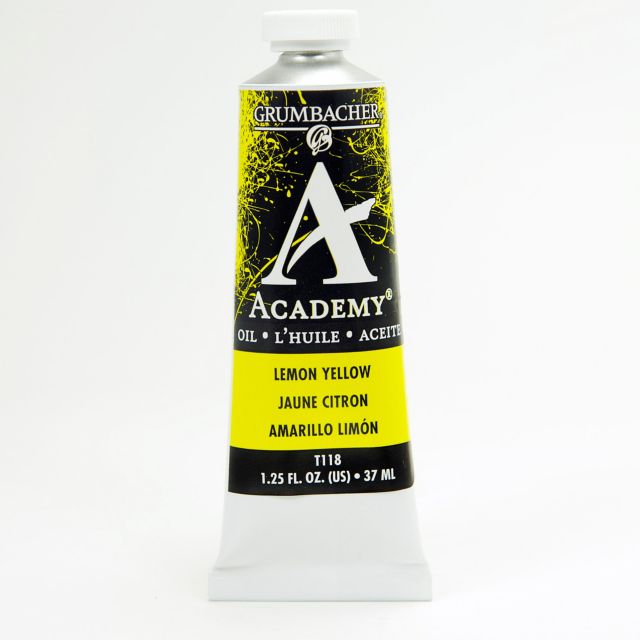 ACADEMY OIL 37ML LEMON YELLOW