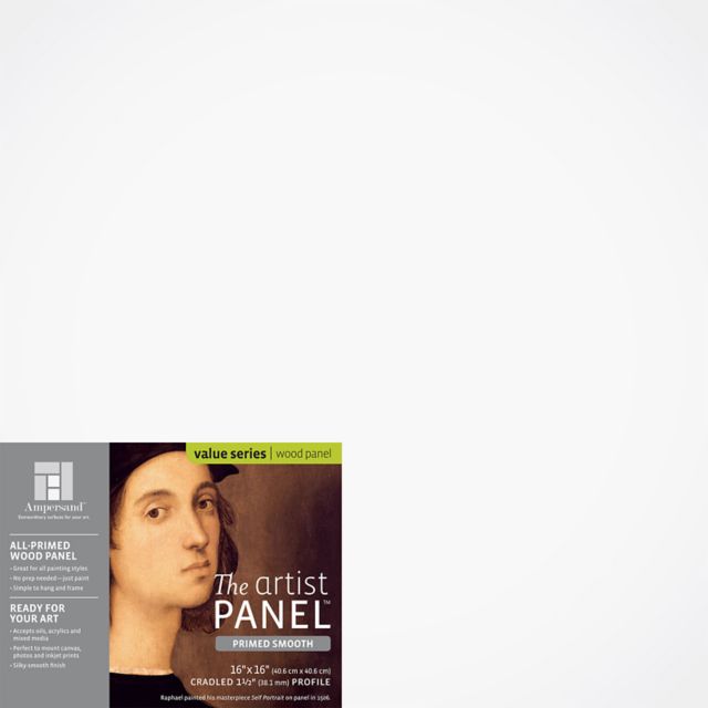 Artist Panel Primed Smooth 1.5 Inch Cradle 16X16