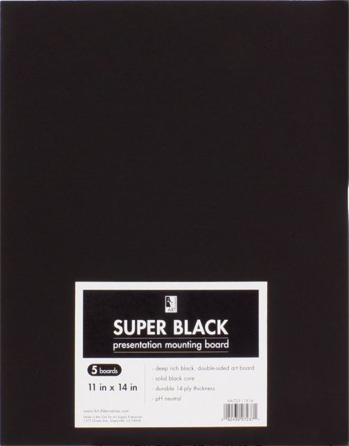 Black Presentation Folders For 11x14 (25 Pack) 