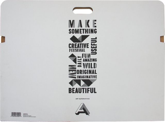 Cardboard Portfolio 33 x 26