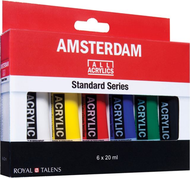 AMSTERDAM STANDARD ACRYLIC SET 6X20ML