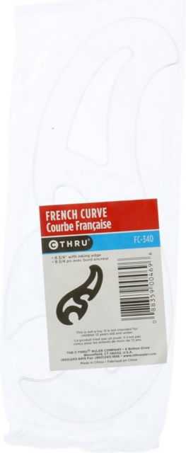 FRENCH CURVE 8 3/4