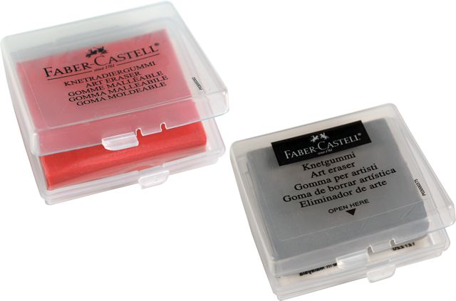 Faber-Castell Kneaded Eraser - Test - Inky Memo