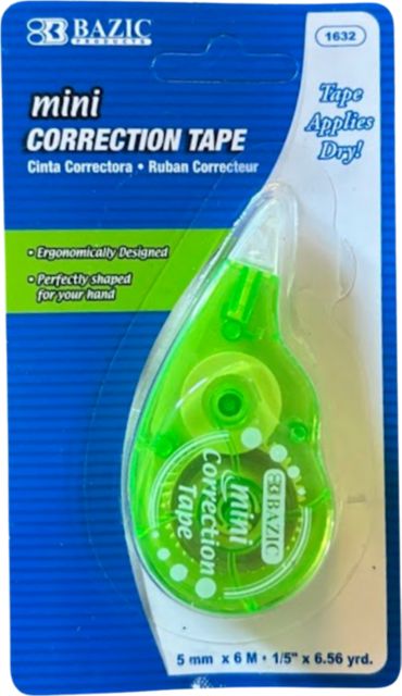BAZIC Fashion Mini Correction Tape  5 mm x 236 in