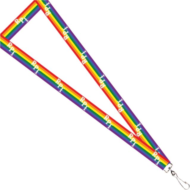 Rensselaer Polytechnic Institute Pride 3/4 inch Lanyard