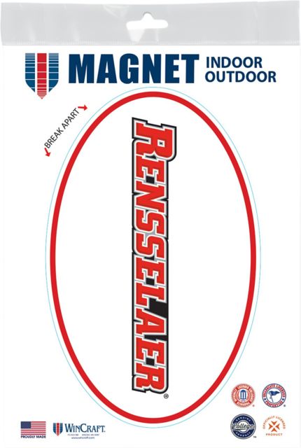Rensselaer Polytechnic Institute 3.5 x 5 Oval Magnet