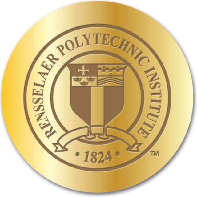 Rensselaer Polytechnic Institute 2'' Sticker Roll