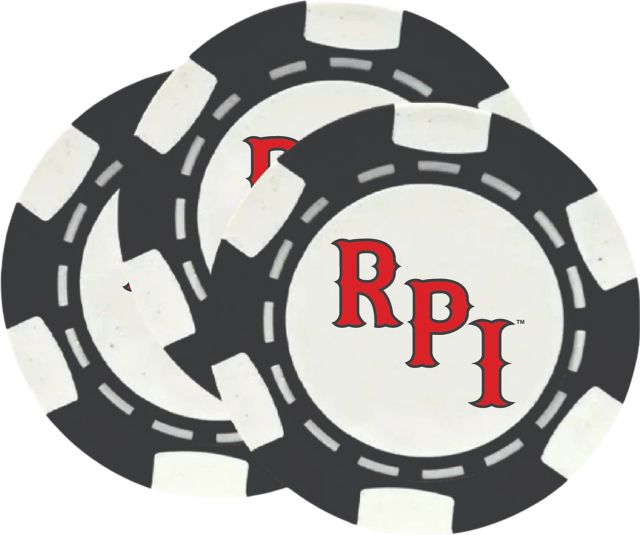 Rensselaer Polytechnic Institute Chip Ball Marker 3 Pack