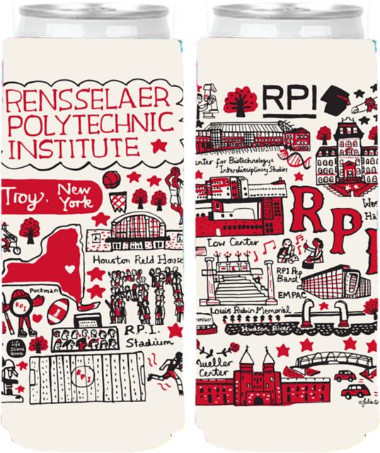 Rensselaer Polytechnic Institute Slim Can Coozie