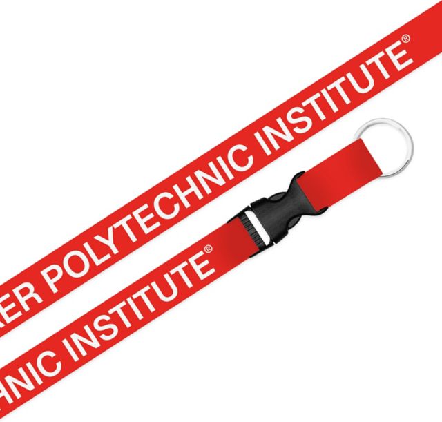 Rensselaer Polytechnic Institute Lanyard with Buckle