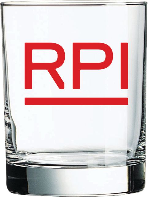 Rensselaer Polytechnic Institute 14 oz. Double Old Fashioned Glass