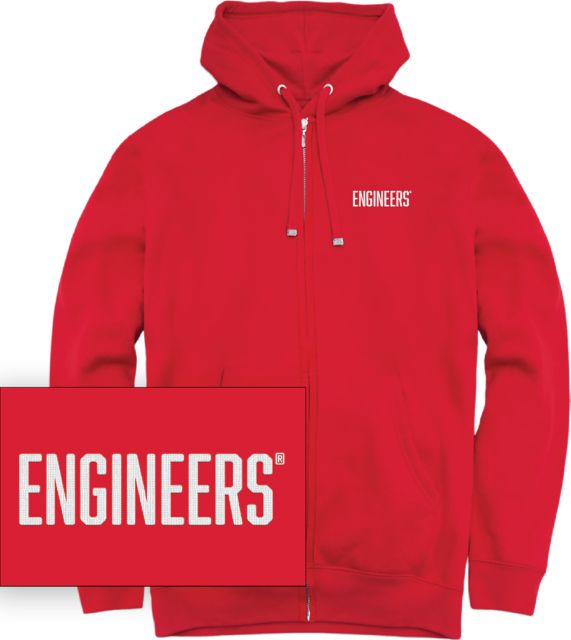 Rensselaer Polytechnic Institute Chainstitch Full Zip Hooded Sweatshirt