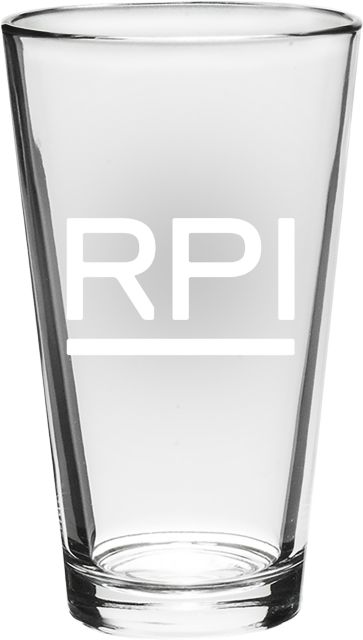 Rensselaer Polytechnic Institute 16 oz. Mixing Glass