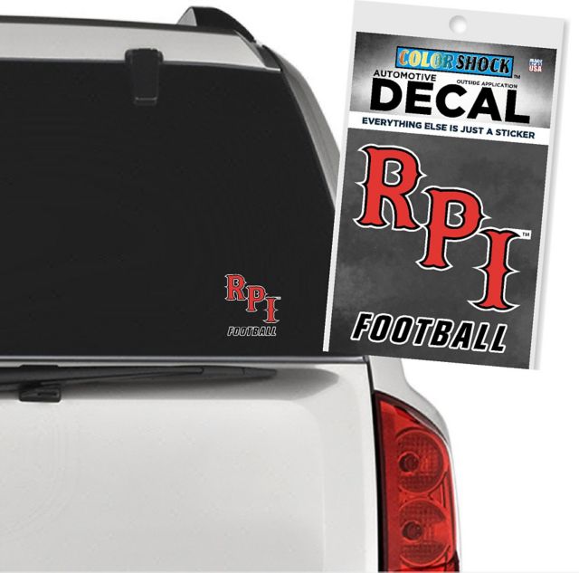 Rensselaer Polytechnic Institute Football Decal