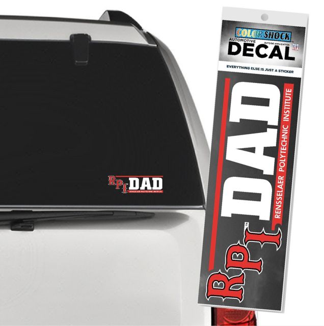 Rensselaer Polytechnic Institute Dad Decal