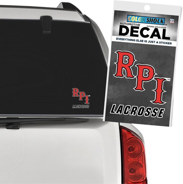 Rensselaer Polytechnic Institute Lacrosse Decal