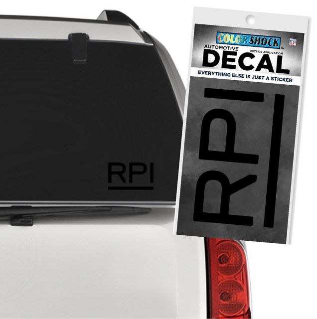 Rensselaer Polytechnic Institute Decal