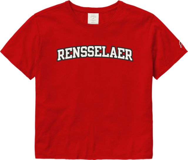 Rensselaer Polytechnic Institute Short Sleeve Cropped T-Shirt