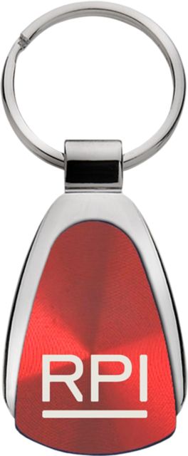 Rensselaer Polytechnic Institute Teardrop Key Tag