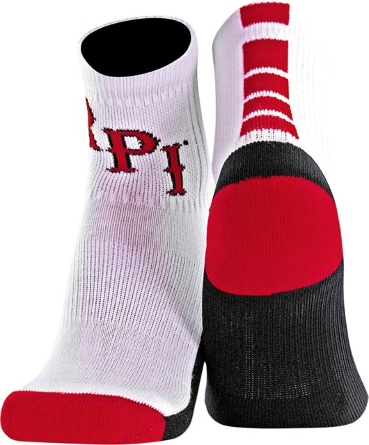 Rensselaer Polytechnic Institute Quarter Cut Socks