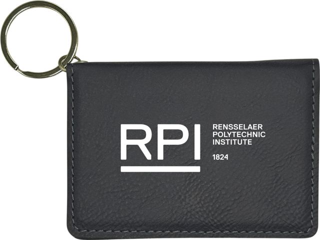 Rensselaer Polytechnic Institute Leather ID Holder