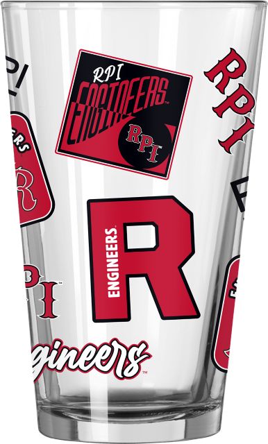 Rensselaer Polytechnic Institute 16 oz. Pint Glass