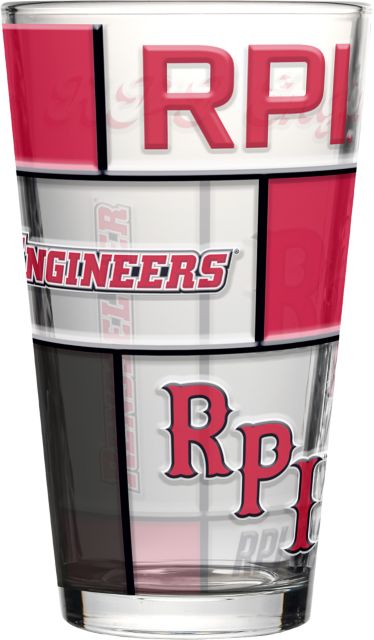 Rensselaer Polytechnic Institute 16 oz. Pint Glass
