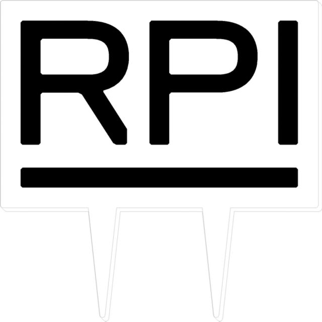 Rensselaer Polytechnic Institute Garden Guard Sign