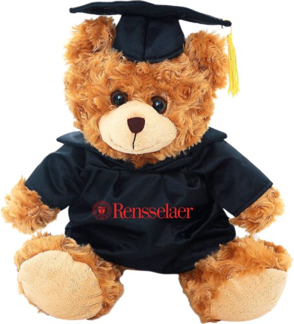 Rensselaer Polytechnic Institute 10'' Graduation Bear