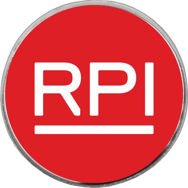 Rensselaer Polytechnic Institute 3/4" Lapel Pin