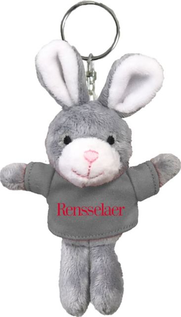 Rensselaer Polytechnic Institute Plush Keychain