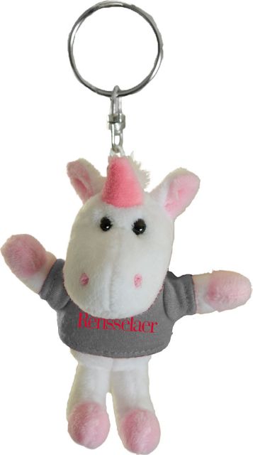 Rensselaer Polytechnic Institute Plush Keychain