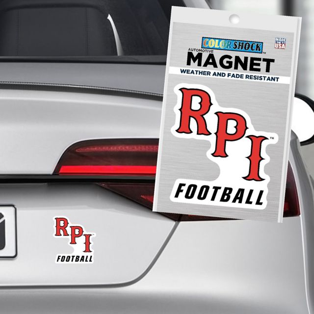 Rensselaer Polytechnic Institute Football Small Magnet