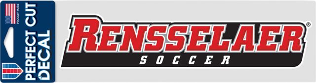 Rensselaer Polytechnic Institute Soccer 3'' x 1'' Decal