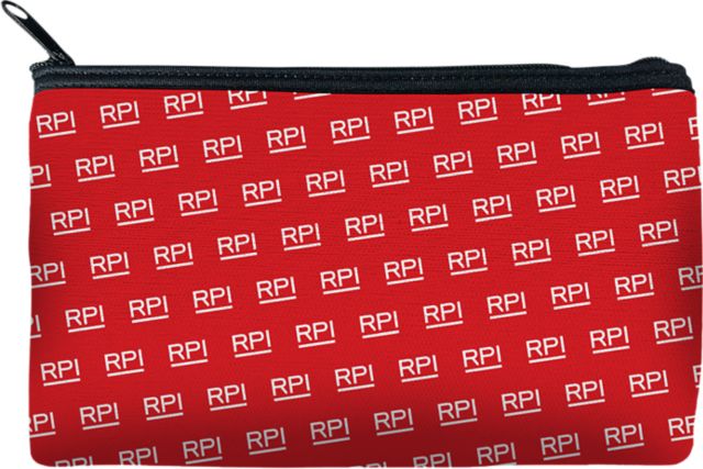 Rensselaer Polytechnic Institute Neoprene Zipper Pouch