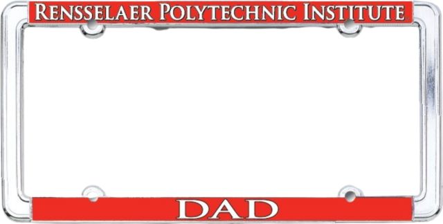 Rensselaer Polytechnic Institute License Plate Frame