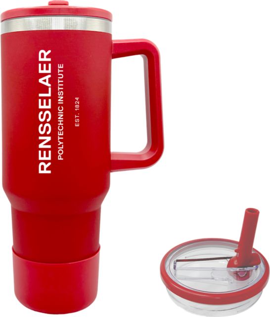 Rensselaer Polytechnic Institute 40 oz. Tumbler with Straw