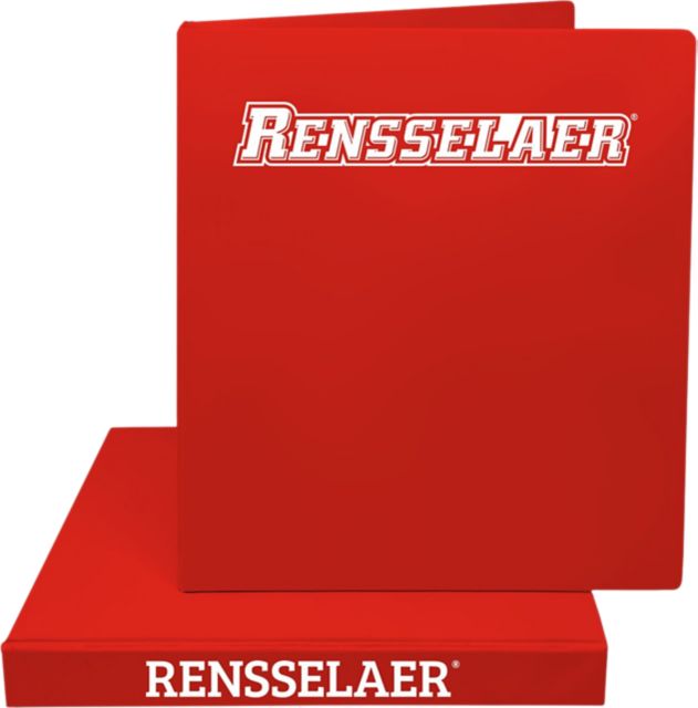 Rensselaer Polytechnic Institute 1'' Vinyl Binder