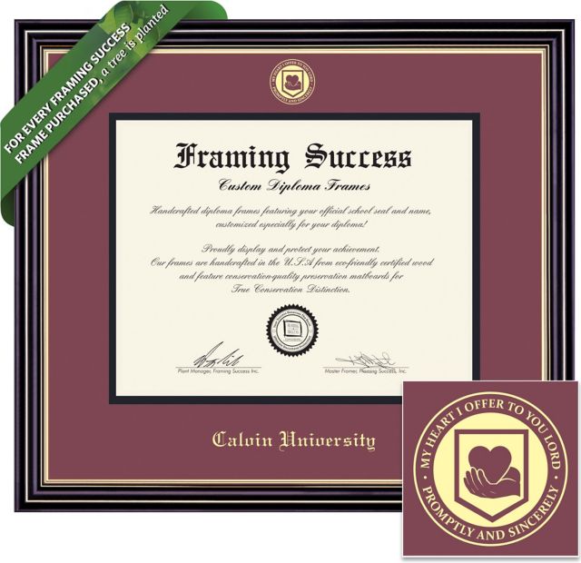 Calvin University 7'' x 9'' Diploma Frame
