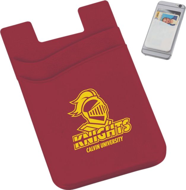 Calvin University Silicone Card Wallet