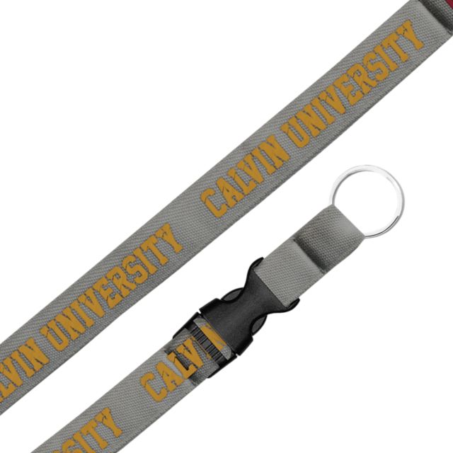 Calvin University 3/4" Woven Lanyard