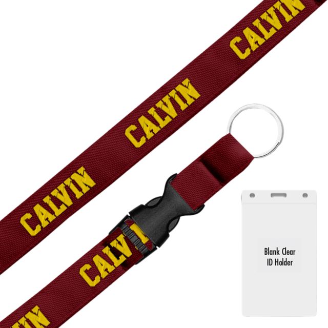 Calvin University 3-4'' Lanyard