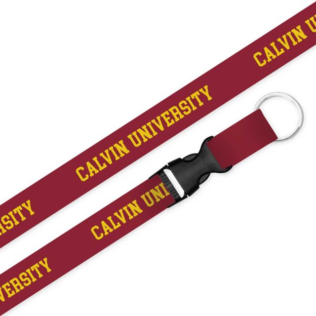 Calvin University Lanyard with Buckle