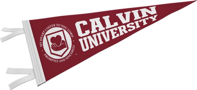 Calvin University 9'' x 24'' Pennant
