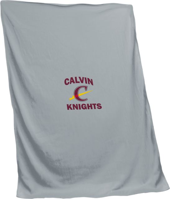 Calvin University 84 x 54 Sweatshirt Blanket