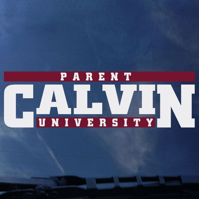 Calvin University Parent Decal