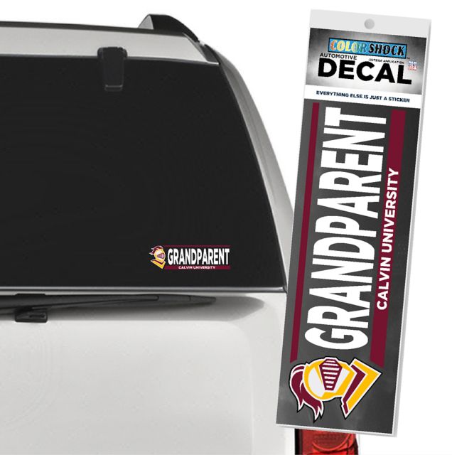 Calvin University Knights Grandparent Decal