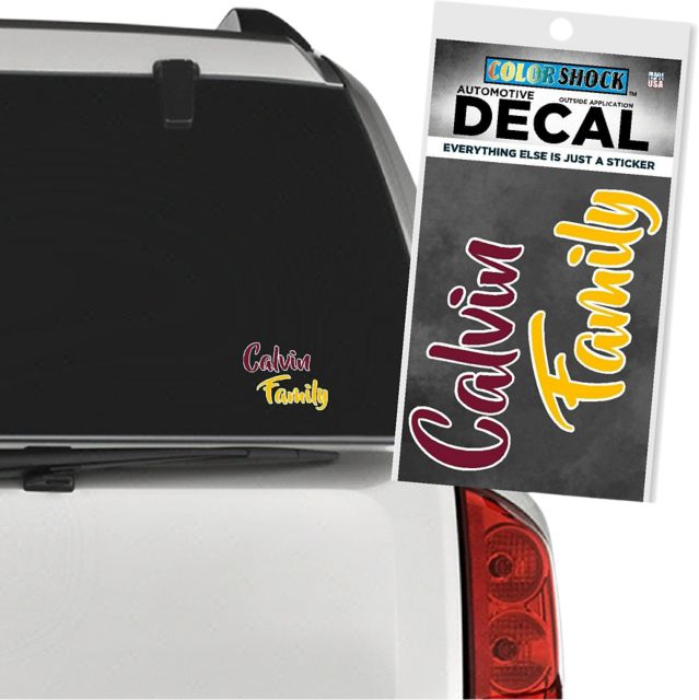 Calvin University Family Decal