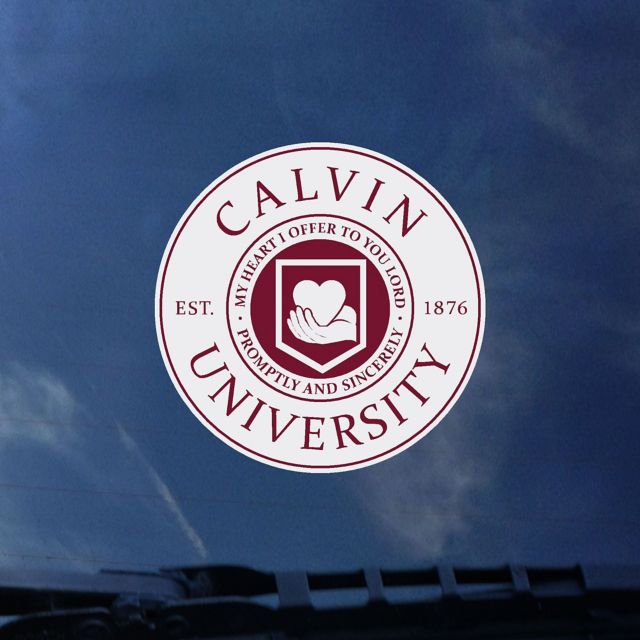 Calvin University Decal